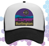 Burlington VT Eclipse Trucker Hat