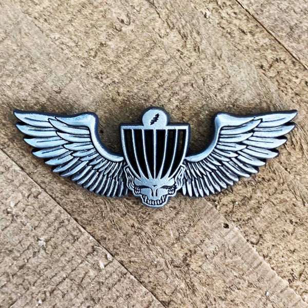 Ace Your Face Wings Pin