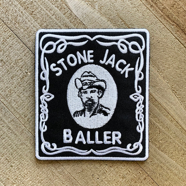 Stone Jack Baller Embroidered Patch